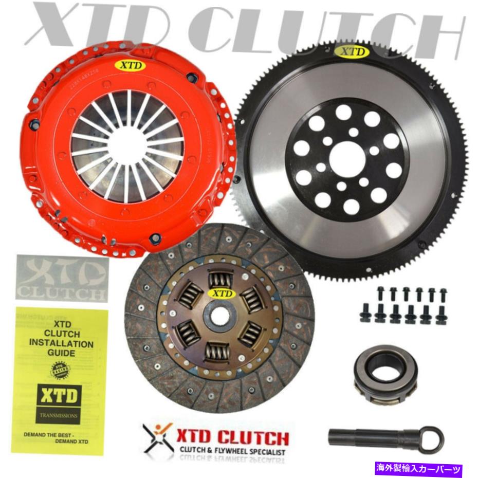 clutch kit XTDステージ1クラッチ+レースフライホイールキットゴルフジェットビトル1.8L 1.8T 1.9L TDI XTD STAGE 1 CLUTCH + RACE FLYWHEEL KIT GOLF JETTA BEETLE 1.8L 1.8T 1.9L TDI【並行輸入品】