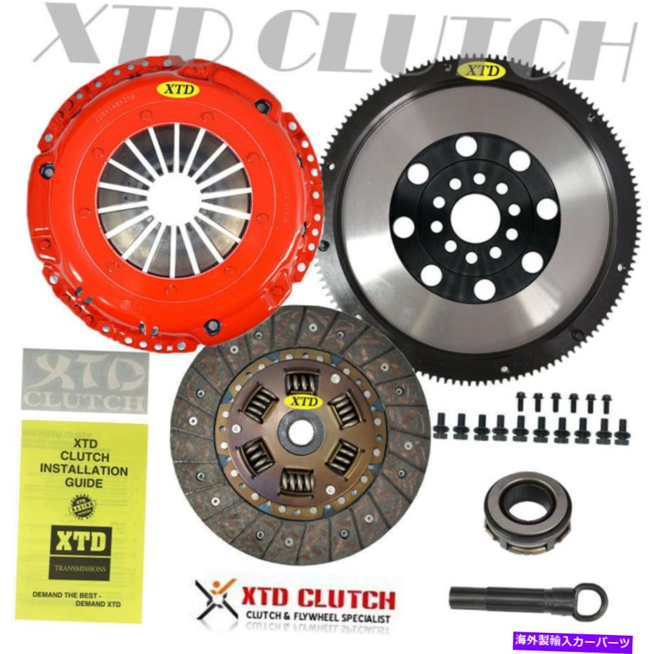 clutch kit XTDプロステージ1クラッチ＆9LBSフライホイールキットコラードゴルフVR6 2.8L SOHC XTD PRO STAGE 1 CLUTCH & 9LBS FLYWHEEL KIT CORRADO GOLF VR6 2.8L SOHC【並行輸入品】 43,202円