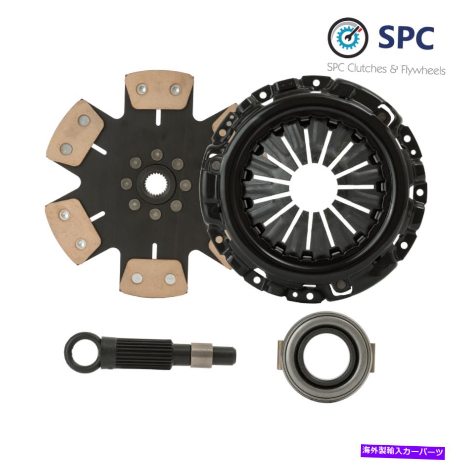 clutch kit SPCステージ4 6パックリジッドレースクラッチキットフィット1978-1985トヨタセリカ2.2L 2.4L SPC STAGE 4 6-PUCK RIGID RACE CLUTCH KIT Fits 1978-1985 TOYOTA CELICA 2.2L 2.4L【並行輸入品】