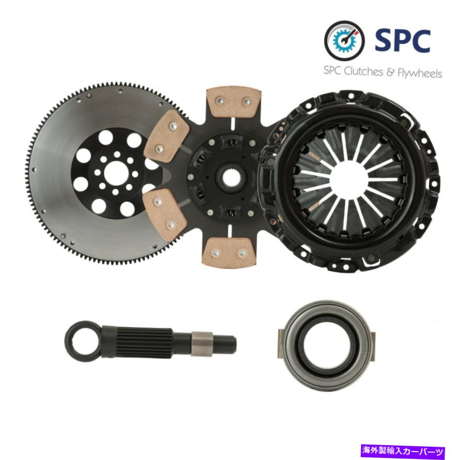 clutch kit SPCステージ3クラッチ+ 9LBSクロモリフライホイールキット1997-2001ホンダCRV CR-V 2.0L B20 SPC STAGE 3 CLUTCH+9LBS CHROMOLY FLYWHEEL KIT 1997-2001 HONDA CRV CR-V 2.0L B20【並行輸入品】