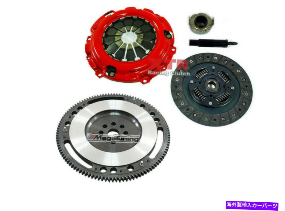 clutch kit 06-15ホンダシビック1.8LのためのXTRステージ1 HDクラッチキット＆新しいChromoly Flywheel XTR STAGE 1 HD CLUTCH KIT & NEW CHROMOLY FLYWHEEL for 06-15 HONDA CIVIC 1.8L【並行輸入品】