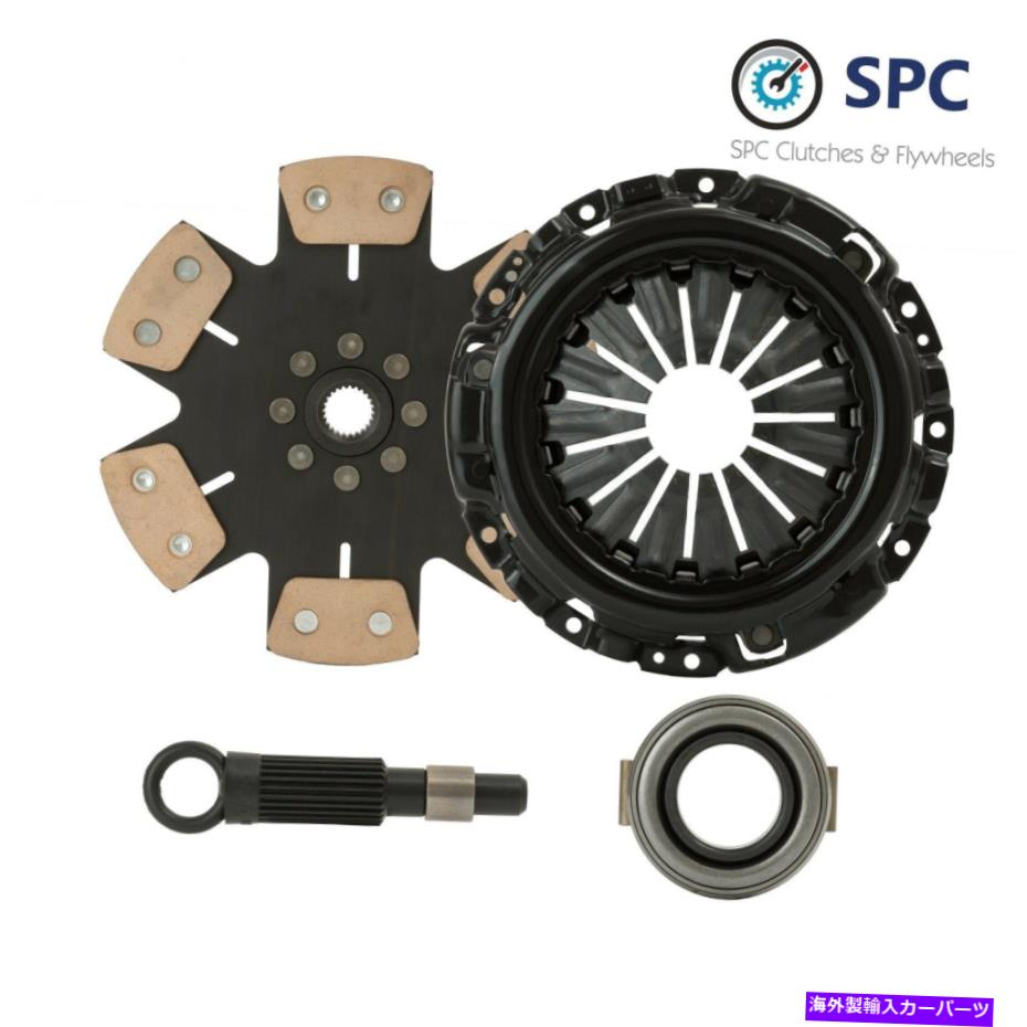 clutch kit SPCステージ4 6パッククラッチキットフィッツ1998-2012スバルフォレスター2.5L非ターボ SPC STAGE 4 6-PUCK CLUTCH KIT Fits 1998-2012 SUBARU FORESTER 2.5L NON-TURBO【並行輸入品】