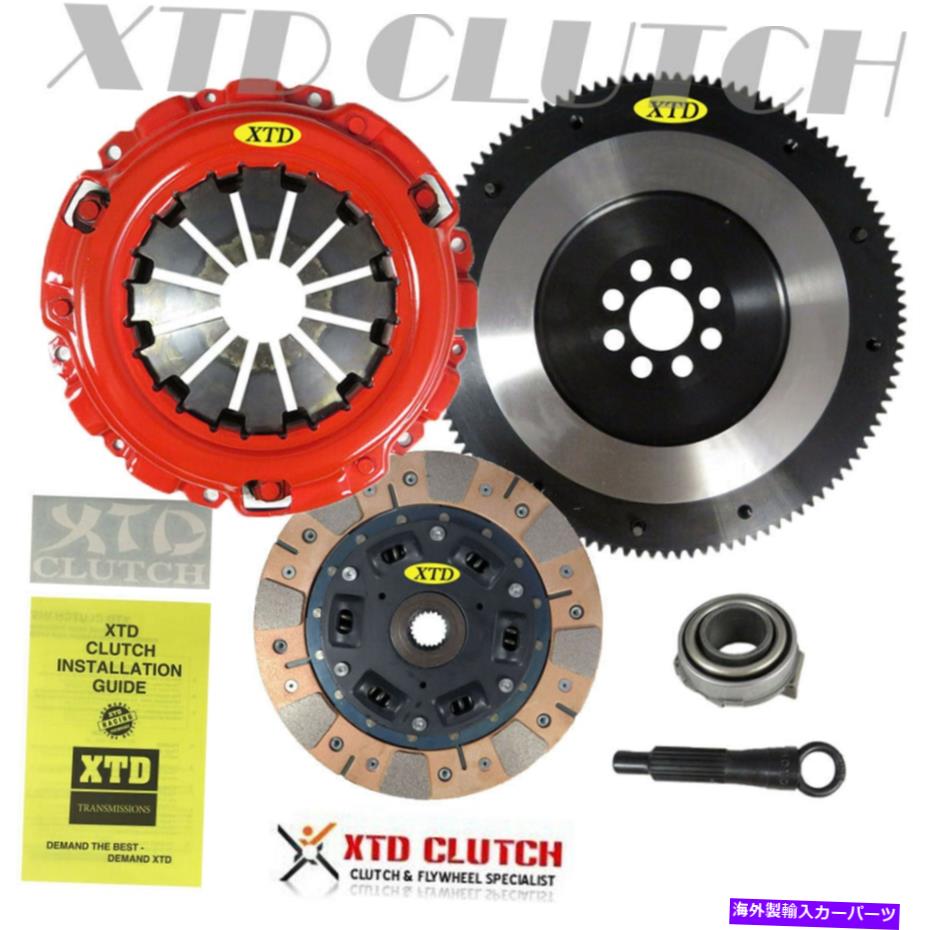 clutch kit XTDデュアルフリクションクラッチ＆14LBSクロモリフライホイールキット06-15シビック1.8Lすべてのトリム XTD DUAL FRICTION CLUTCH & 14LBS CHROMOLY FLYWHEEL KIT 06-15 CIVIC 1.8L ALL TRIM【並行輸入品】｜Us Custom Parts Shop USDM