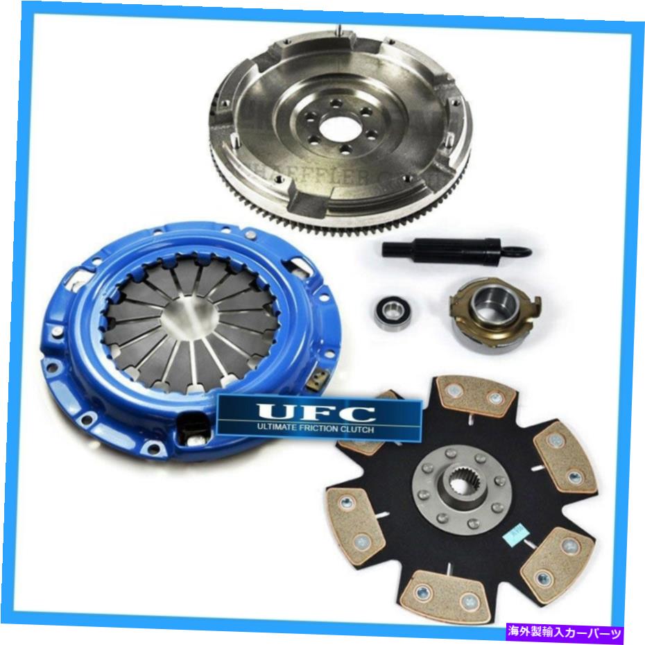 clutch kit UFCRステージ4クラッチキット＆HDフライホイールプローブ626 MX-6 B2000 B2200 B2200 2.0L 2.2L 4CYL UFCR STAGE 4 CLUTCH KIT & HD FLYWHEEL PROBE 626 MX-6 B2000 B2200 2.0L 2.2L 4CYL【並行輸入品】