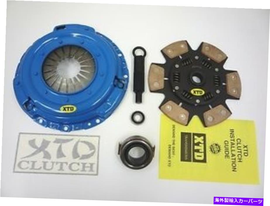 clutch kit XTDステージ4ハイクランピングフォースクラッチキット1992-2005シビック* 2300（スプリング） XTD STAGE 4 HIGH CLAMPING FORCE CLUTCH KIT 1992-2005 CIVIC *2300 (SPRUNG)【並行輸入品】