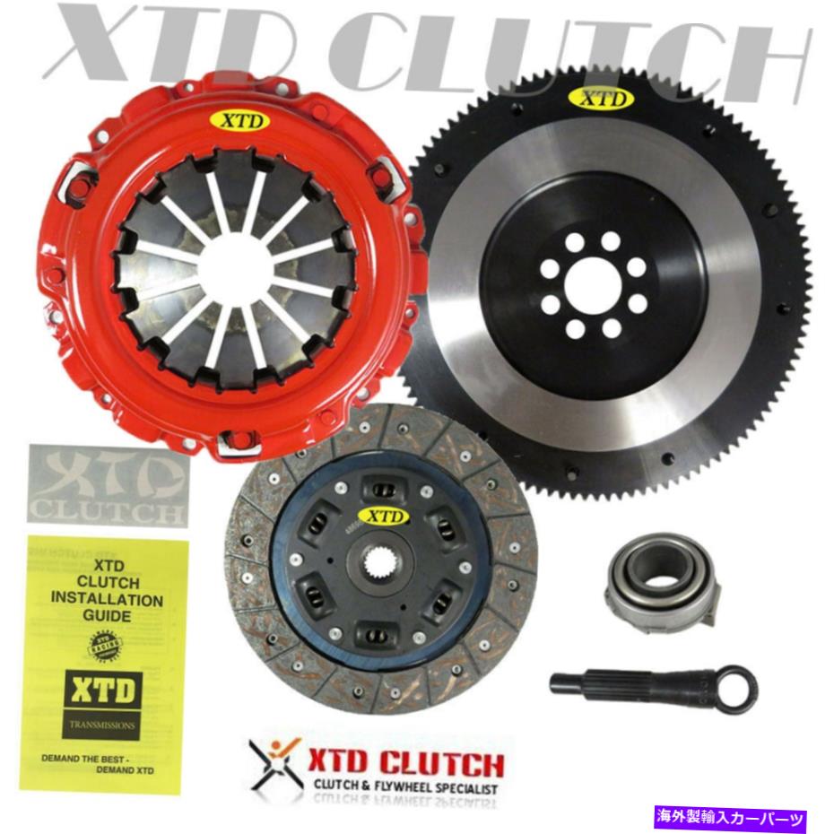 clutch kit XTDステージ2クラッチ＆レーシングフライホイールキット2006-2015 Civic 1.8L DX LX EX HF XTD STAGE 2 CLUTCH & RACING FLYWHEEL KIT 2006-2015 CIVIC 1.8L DX LX EX HF【並行輸入品】