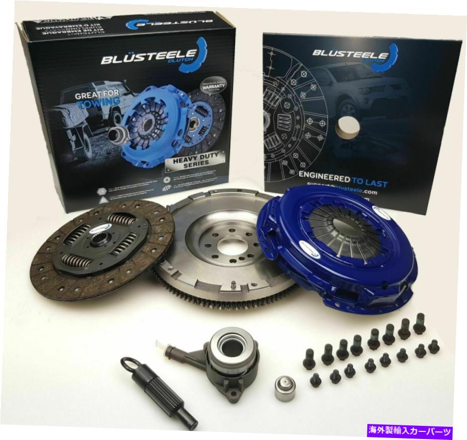 clutch kit Ford Transit VH VM H9FB 2.4のためのBlusteeleヘビーデューティクラッチキット＆ソリッドフライホイール BLUSTEELE HEAVY DUTY Clutch Kit & SOLID FLYWHEEL for FORD TRANSIT VH VM H9FB 2.4【並行輸入品】