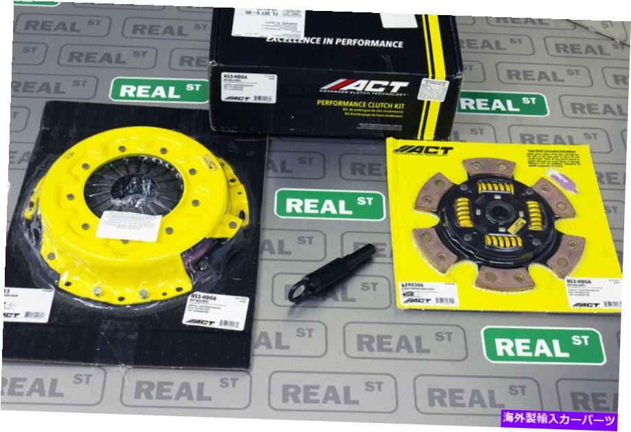 clutch kit ACT HD 6パックスプリングクラッチキットRB20DET RB25DETスカイラインGTS NS3-HDG6 ACT HD 6 Puck Sprung Clutch Kit RB20DET RB25DET Skyline GTS NS3-HDG6【並行輸入品】