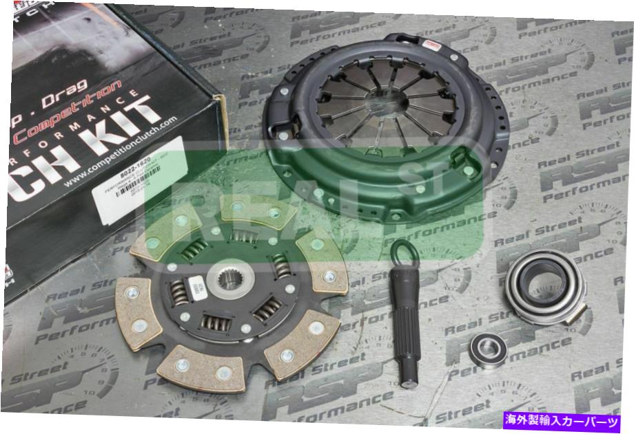 clutch kit コンペティションクラッチステージ4 6パックセラミッククラッチキット92-05ホンダシビックD16Y D16Z Competition Clutch Stage 4 6 Puck Ceramic Clutch Kit 92-05 Honda Civic D16Y D16Z【並行輸入品】|Us Custom Parts Shop USDM