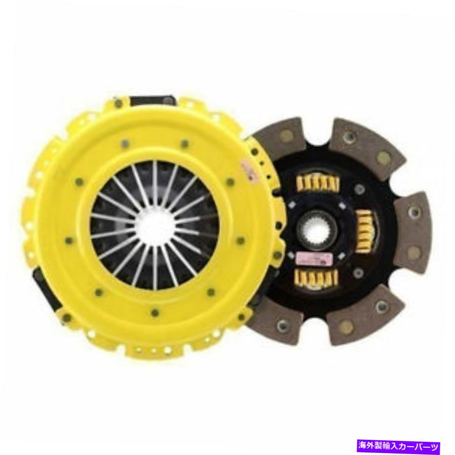 clutch kit ACT HD /レーススプリング6パッドクラッチキットプレートディスク1996-97ホンダシビックデルソル ACT HD/Race Sprung 6 Pad Clutch Kit Plate Disc for 1996-97 Honda Civic Del Sol【並行輸入品】