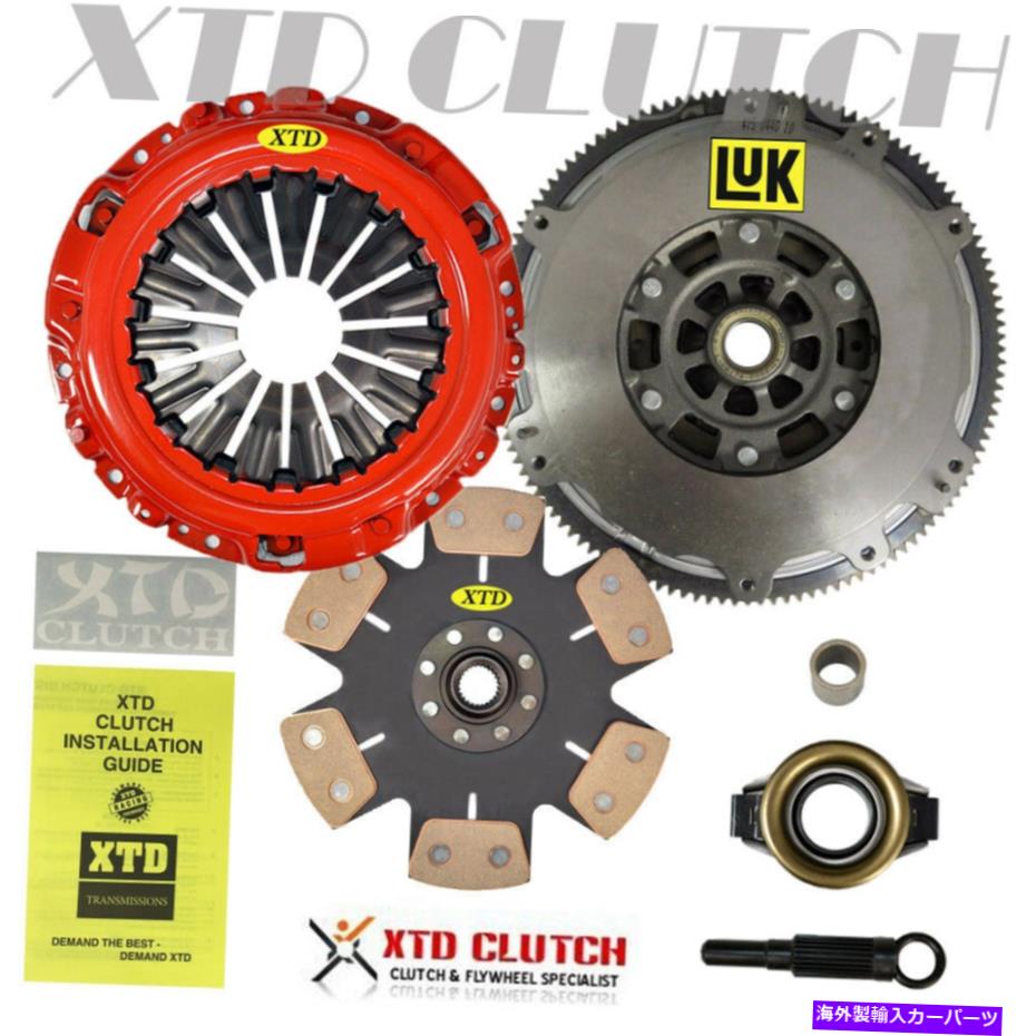 clutch kit XTDステージ4クラッチ＆LUKデュアルマスフライホイールキットMaxima Altima 3.5L V6 XTD STAGE 4 CLUTCH & LUK DUAL MASS FLYWHEEL KIT FOR 02-06 MAXIMA ALTIMA 3.5L V6【並行輸入品】