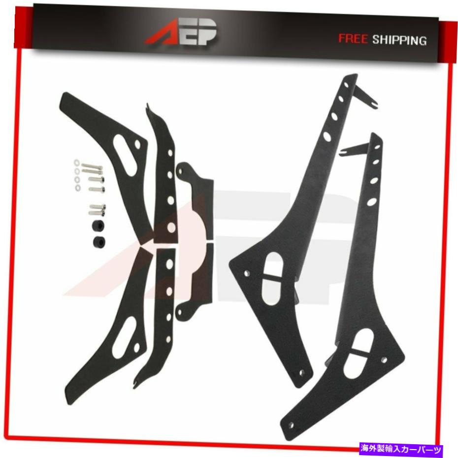 Cピラーバー 2018年2019年ジープ・ルランラーJL 52 '' LEDライトバーマウントブラケットAピラー2ピー For 2018 2019 Jeep Wrangler JL 52‘’ LED Light Bar Mount Brackets A-Pillar 2Pcs【並行輸入品】