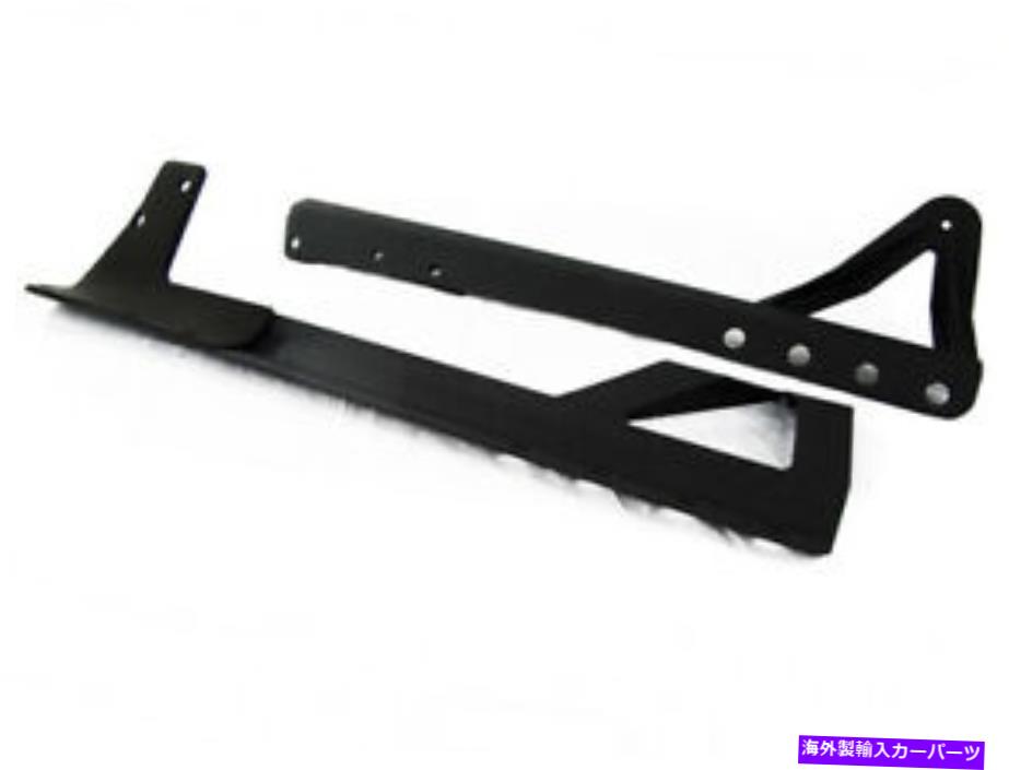 Cピラーバー 07-17ジープwrangler jk 50inライトバーウィンドウピラーブラケット（ペア） 07-17 Jeep Wrangler JK 50in Light Bar Window Pillar Brackets (Pair)【並行輸入品】
