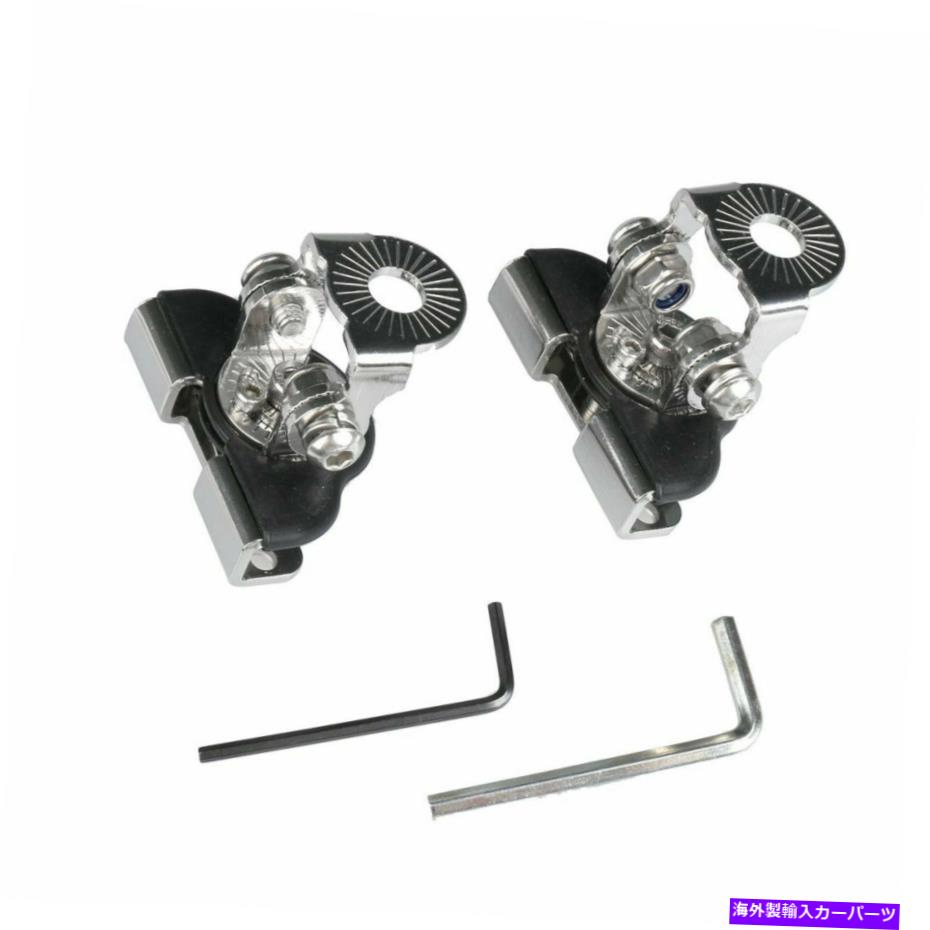 Cピラーバー ピラーフードクランプホルダーワークライトユニバーサルLEDバーマウントブラケットオフロードATV Pillar Hood Clamp Holder Work Light Universal LED Bar Mount Bracket Offroad ATV【並行輸入品】