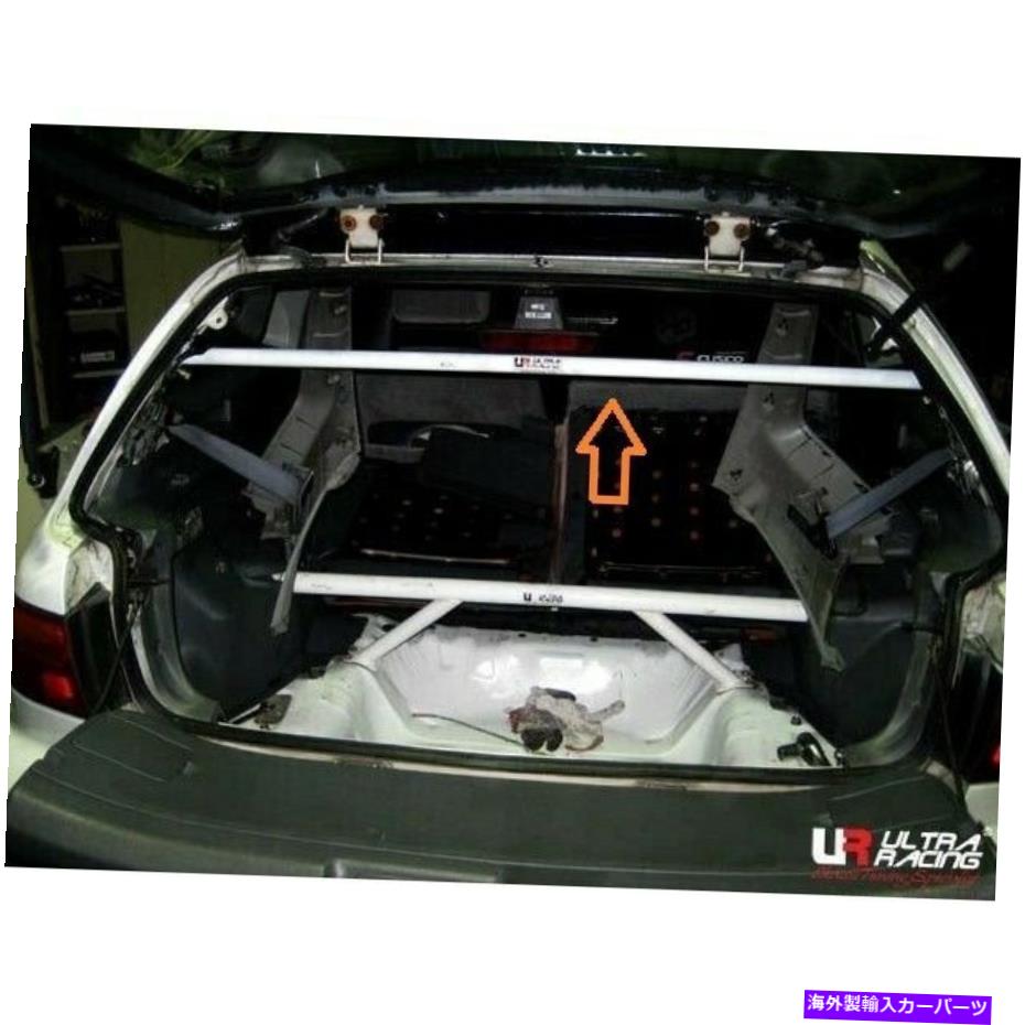 Cピラーバー 1992年93 94 95 Honda Civic EG Coupe Ray Apper Brace / C Pillar Bar FOR 1992 93 94 95 Honda Civic EG Coupe Rear Upper Brace / C Pillar Bar【並行輸入品】