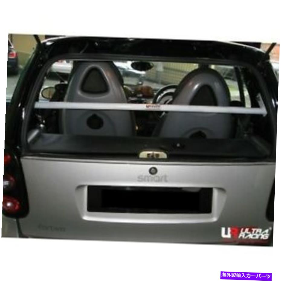 Cピラーバー Smart Fortwo 450 Ultra Racing 2 Ptリアアッパーバー上部Cピラースチールブレース For Smart Fortwo 450 Ultra Racing 2 PT Rear Upper Bar Upper C Pillar Steel Brace【並行輸入品】