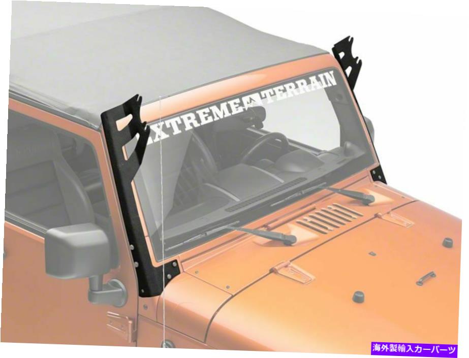 Cピラーバー アキシャルデュアル50インチフロントガラスピラーライトバーマウントフィットジープラングラーJK 07-18 Axial Dual 50 Inch Windshield Pillar Light Bar Mount Fits Jeep Wrangler JK 07-18【並行輸入品】 43,202円