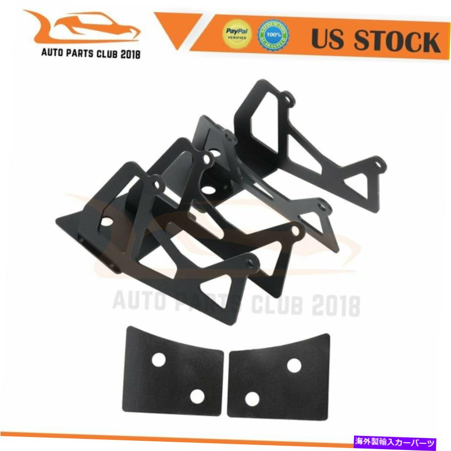 Cピラーバー ジープラングラーJKのためのa-PILLARデュアルLEDライトバーマウントマウントブラケット A-Pillar Dual LED Light Bar Mount Mounting Bracket For Jeep Wrangler JK【並行輸入品】