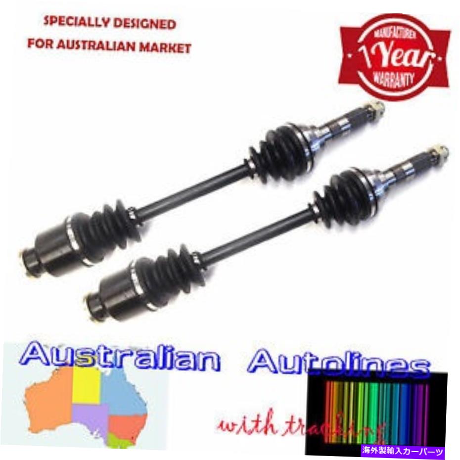 ドライブシャフト Subaru Brumby 10 / 80-3 / 94のためのブランドの新しいCVジョイントドライブシャフトのペア A Pair of Brand New CV Joint Drive Shafts for Subaru Brumby 10/80-3/94【並行輸入品】