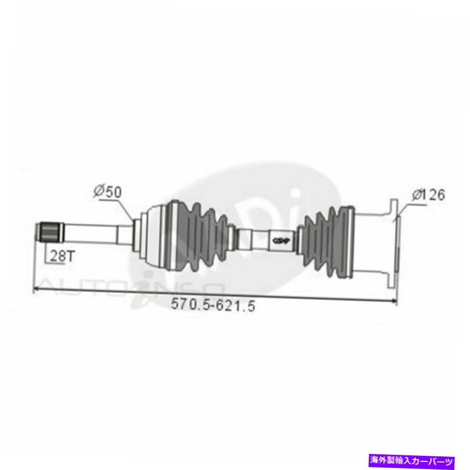 ドライブシャフト GSPドライブシャフト（CVS.878） GSP Drive Shaft (CVS.878)【並行輸入品】｜Us Custom Parts Shop USDM