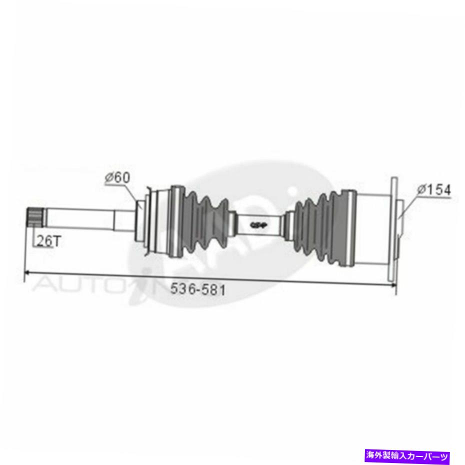 ドライブシャフト GSPドライブシャフト（CVS.1161） GSP Drive Shaft (CVS.1161)【並行輸入品】｜Us Custom Parts Shop USDM