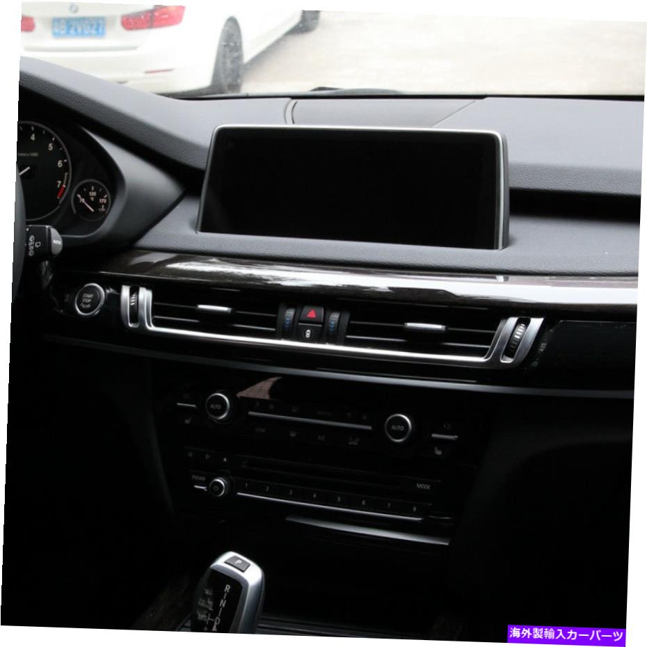 内装パーツ BMW X6 F16 x 5 F15 2014-17のためのカーセントラルエアーアウトレットフレーム装飾カバートリム Car Central Air Outlet Frame Decorative Cover Trim For BMW X6 F16 X5 F15 2014-17【並行輸入品】