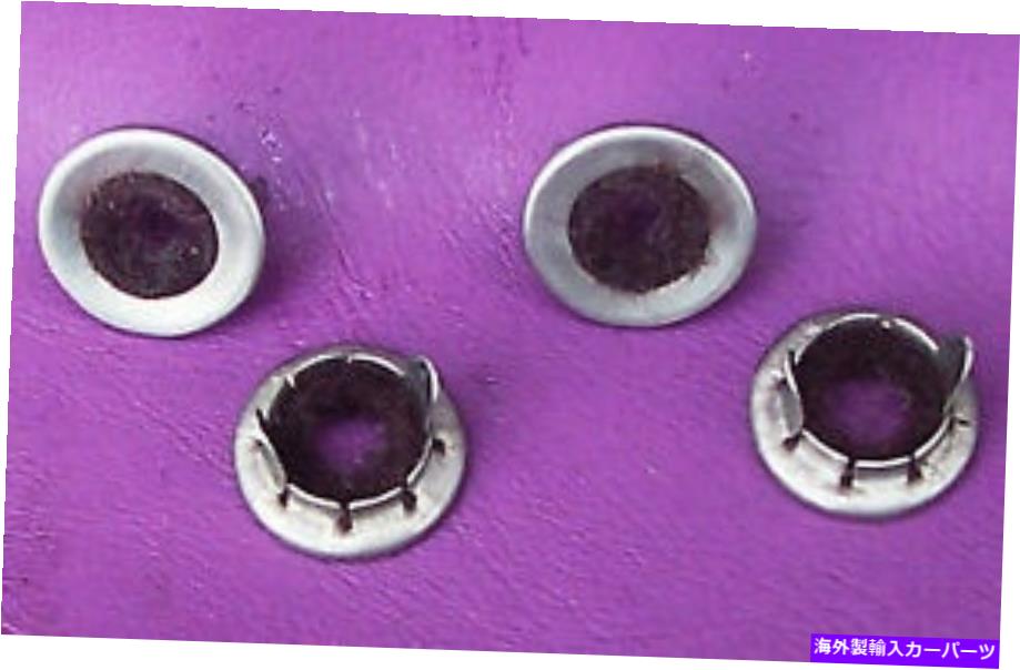 内装パーツ ドアロックノブXR-XT-XW-XYフォード用の4セット Door Lock Knob Surrounds Set of 4 for XR-XT-XW-XY Fords【並行輸入品】