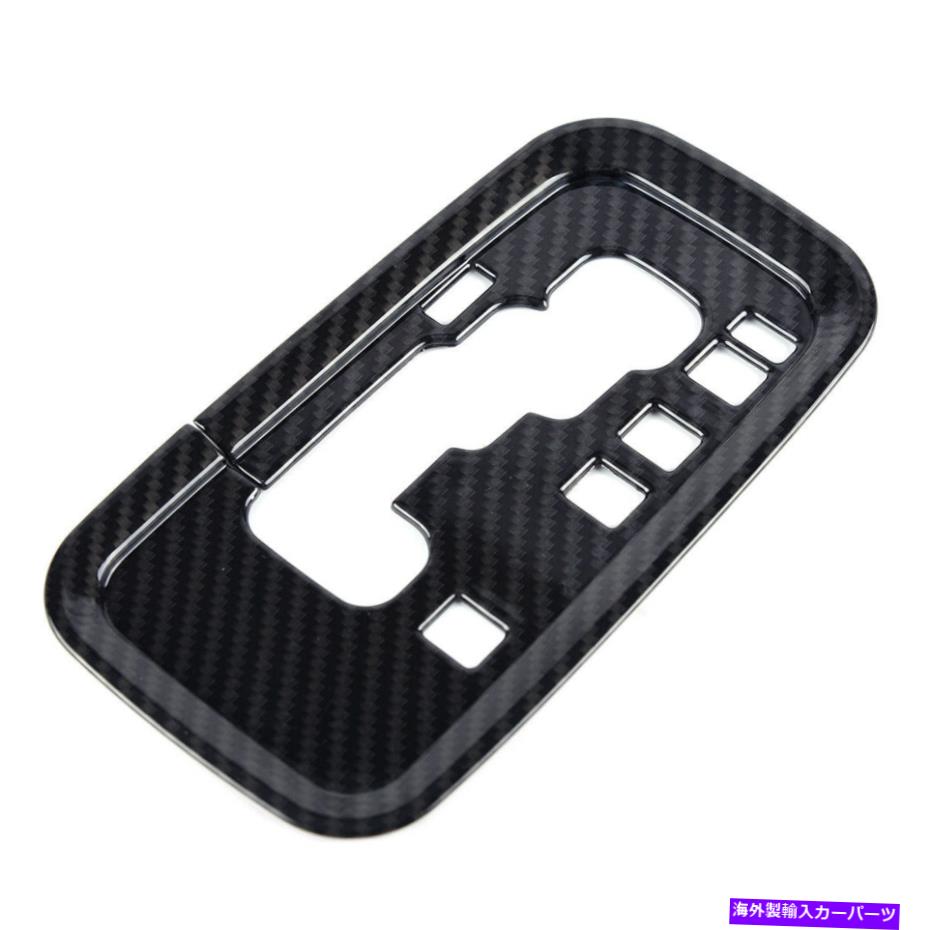 内装パーツ ジープラングラーJKカーボンファイバーブラックギアシフトパネルトリムカバーMOのためのフィット Fit For Jeep Wrangler JK Carbon Fiber Black Gear Shift Panel Trim Cover MO【並行輸入品】 28,358円