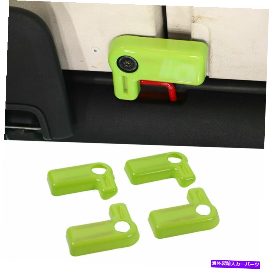 内装パーツ JEEP Wrangler JK 2007-17屋根の上の分解の取り外しスイッチカバートリムグリーン For Jeep Wrangler JK 2007-17 Roof Top Disassemble Remove Switch Cover Trim Green【並行輸入品】