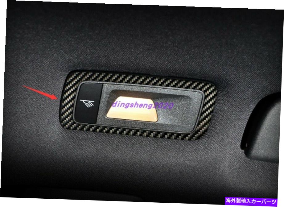 内装パーツ Porsche Macan 14-2021用途のメーカーサイトリアードリーメントライトパームドリーラ - オリジナルのタイトルを表示する Porsche Macan 14-2021 用カーボンファイバーリアルーフリーディングライトフレームカバートリム- show original title【並行輸入品】