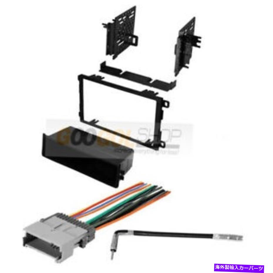 内装パーツ カーラジオステレオ設置キットとワイヤーハーネス2003年 - 2008年ポンティアックバイブ Car Radio Stereo Installation Kit and wire harness for 2003 - 2008 Pontiac Vibe【並行輸入品】
