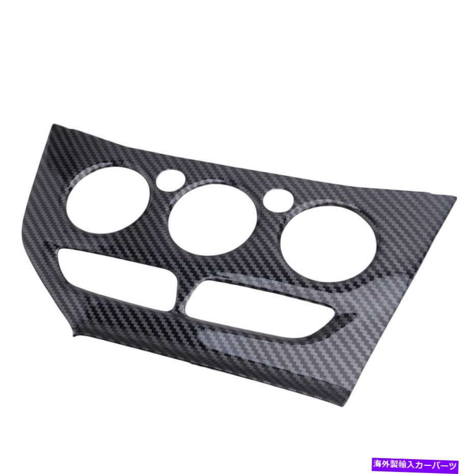 内装パーツ フォードフォーカス2012-2014のためのカーボンファイバースタイルA / Cエアコンパネルのトリムフィット Carbon Fiber Style A/C Air Condition Panel Trim Fit For Ford Focus 2012-2014【並行輸入品】