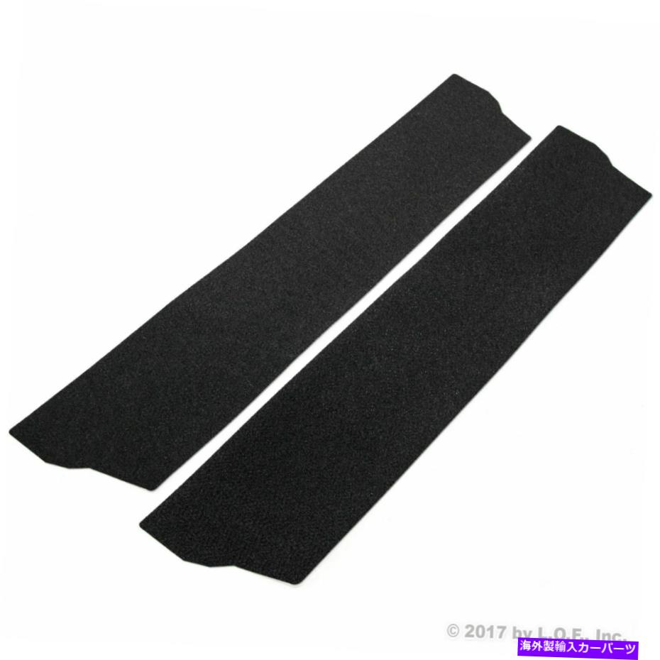 内装パーツ ドアエントリーガードスクラッチシールド2005-2014フォードマスタング2 PCキットペイントプロテクター Door Entry Guards Scratch Shield 2005-2014 Ford Mustang 2pc Kit Paint Protector【並行輸入品】
