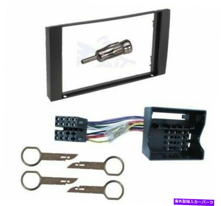 内装パーツ カーブS-MAX 2006以後ドラックホテルDIN鼻隠鼻隠しゃべるCT24FD18-オリジナルのタイトルを表示 フォード S-MAX 2006 以降 ブラック ダブル DIN 鼻隠し ファクトリム フルキット CT24FD18- show original title【並行輸入品】