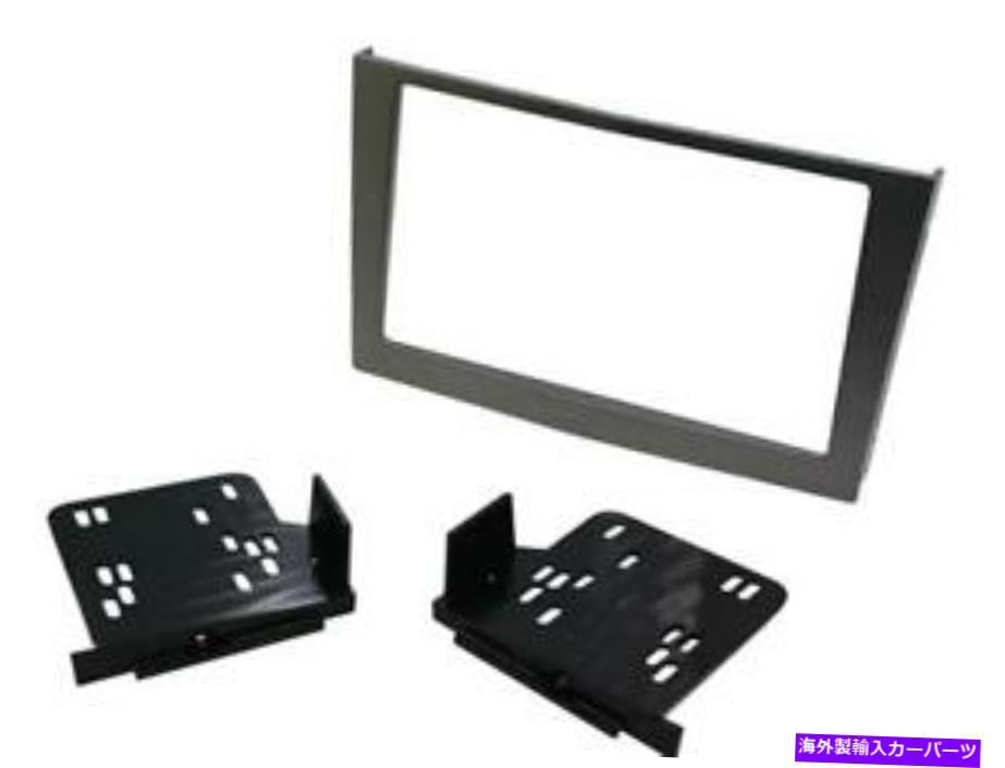内装パーツ CT23VX21カーCDラブシンボルDINシアーシアホールトリムVauxhall Astra H合成 - オリジナルのタイトルを表示 CT23VX21 グレー CD ラジオ シングル DIN ファシア ファシア パネル トリム VAUXHALL ASTRA H 適合- show original title【並行輸入品】