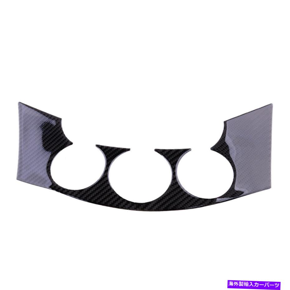 内装パーツ トヨタRAV4 06-11のためのカーカーボンファイバーセントラルコンソールスイッチパネルのフィット Car Carbon Fiber Central Console Switch Panel Trim Fit For Toyota RAV4 06-11 New【並行輸入品】