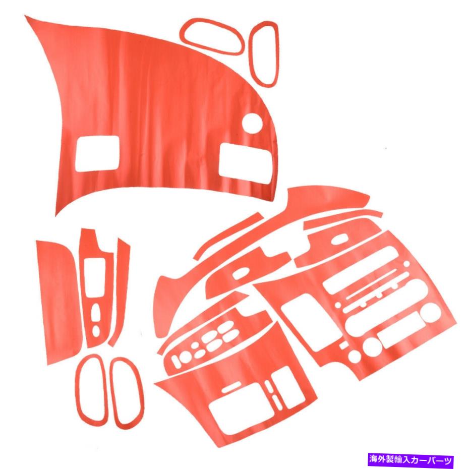 内装パーツ 赤のインテリアカバー装飾トリムキットステッカーフィットホンダシビック2006-2011 Red Interior Cover Decoration Trim Kit Sticker fit for Honda Civic 2006-2011【並行輸入品】|Us Custom Parts Shop USDM