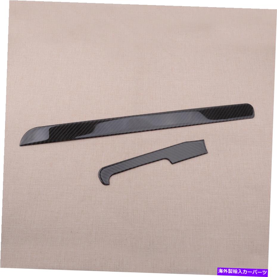 内装パーツ VWゴルフ6 GTI 2008-12のためのカーボンファイバーダッシュボードセンターコンソールのトリム Carbon Fiber Dashboard Center Console Trim Fit for VW Golf 6 GTI 2008-12【並行輸入品】