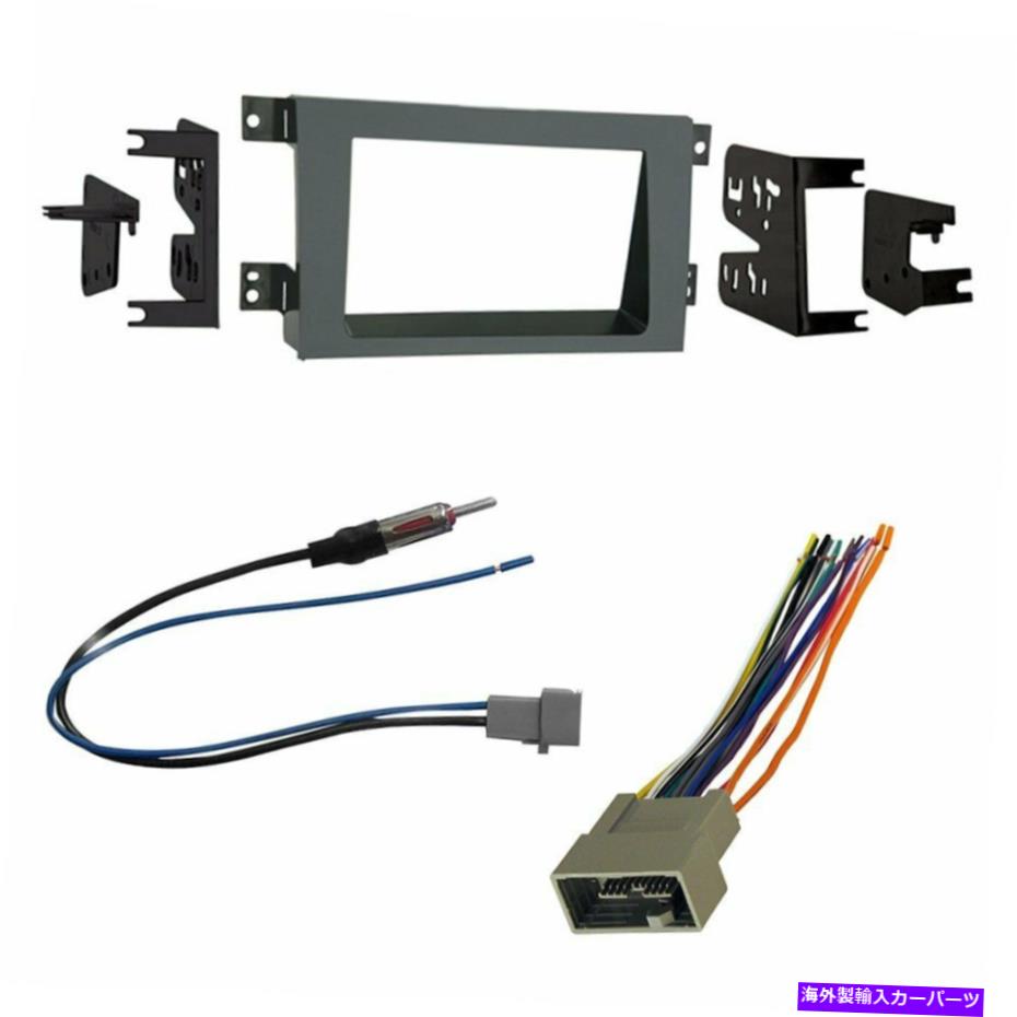 内装パーツ 車のラジオステレオダッシュインストールマウントトリムベゼルパネルキットホンダリッジライン Car Radio Stereo Dash Install Mounting Trim Bezel Panel Kit For Honda Ridgeline【並行輸入品】