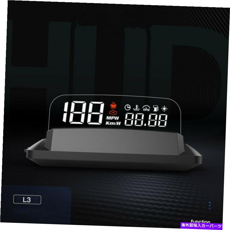 内装パーツ HUD OBD2オーバージックペーパーポタルスキメイスポードゲートRPMアラーム環境新品 - オリジナルのタイトルを表示する HUD OBD2 ゲージヘッドアップカーデジタルディスプレイスピードメーターRPM アラーム温度新品- show original title【並行輸入品】