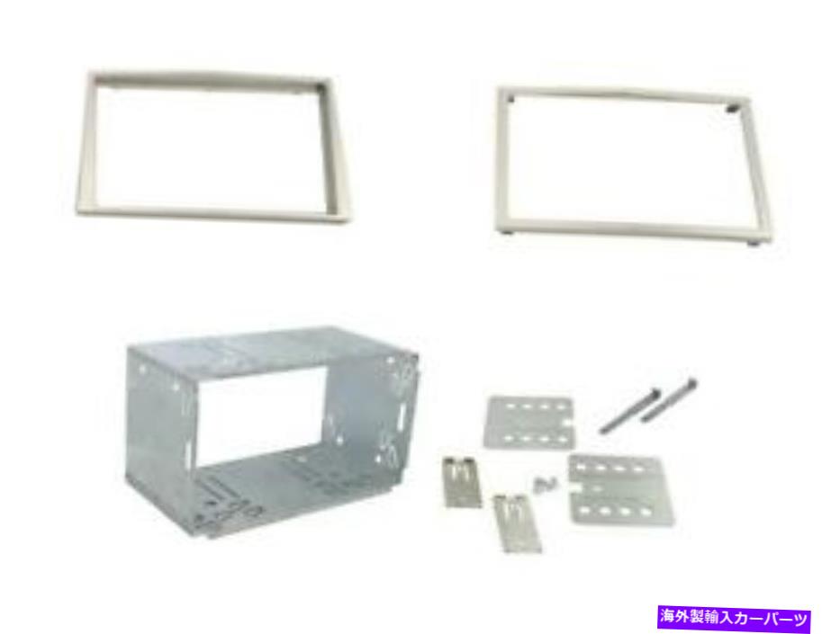 内装パーツ ラジオザルDIN FasciaドートエンストーンセットセットCT23VX06 VAUXHALL用品 - オリジナルのタイトルを表示 RADIO ダブルDin FASCIA プレート サテンストーン フィットキット CT23VX06 VAUXHALL用- show original title【並行輸入品】