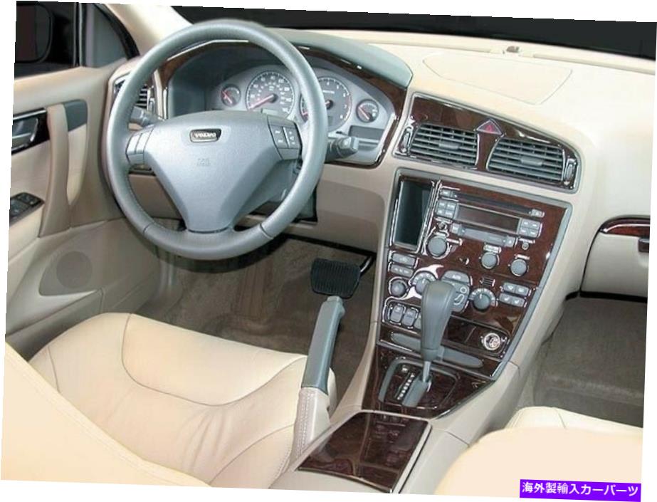 内装パーツ Volvo S60 01 02 03 04モーデンデイバーポッキアルプルミニウム用プッシュトリザット - オリジナルのタイトルを表示する VOLVO S60 01 02 03 04 カーボンファイバーウッドアルミニウム用ダッシュトリムキット- show original title【並行輸入品】|Us Custom Parts Shop USDM