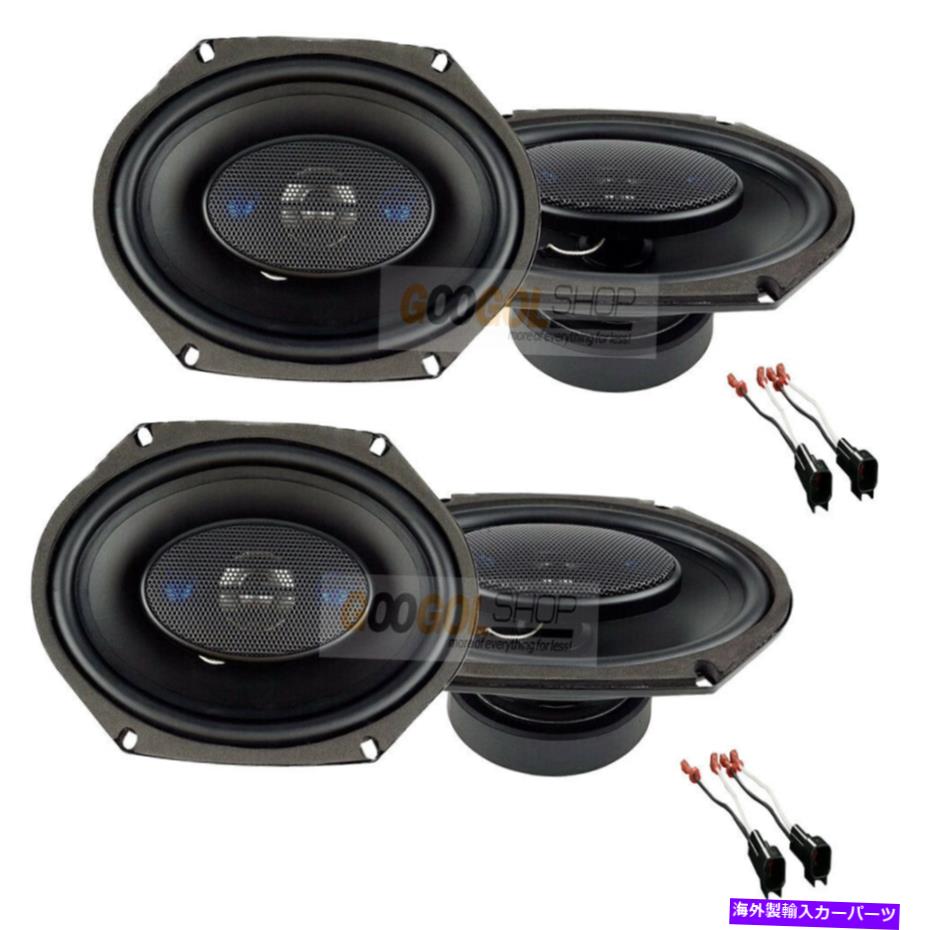 内装パーツ 2004-2009マツダ3のための300W最大Blaupunkt 6x8 "前面/リアスピーカーキット 300W Max Blaupunkt 6x8" Front/Rear speakers kit for 2004-2009 Mazda 3【並行輸入品】|Us Custom Parts Shop USDM