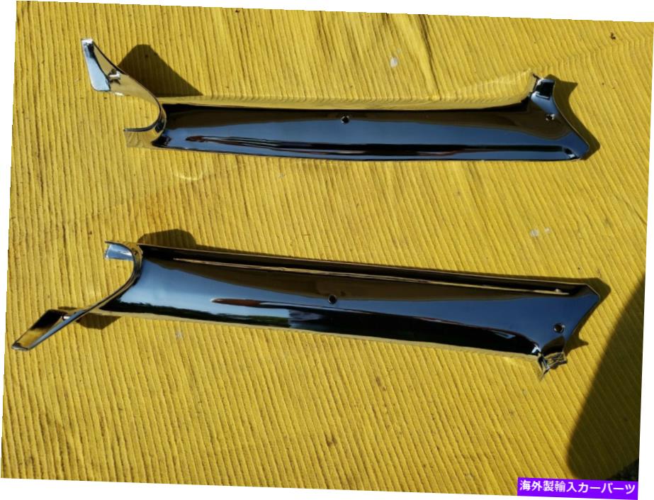 内装パーツ OERCLOGED IMERSOURSESTISTREMANCHED 1967エンペックスメイウェーモーズ＆ショーロックロット＆ショーロ - オリジナルのタイトルを表示 OER クローム インナー ピラー ポスト モールディング セット 1967 ポンティアック ファイヤーバード & シボレ【並行輸入品】