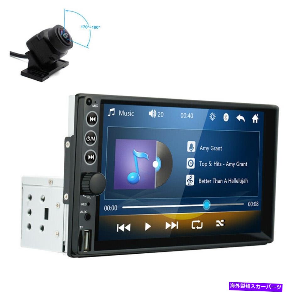 内装パーツ 7 "シンボル1dinカMP5モーダーブルートゥースタッキストクリーンスコットランドUSB Auxプラ - オリジナルのタイトルを表示 7" シングル 1DIN カー MP5 プレーヤー Bluetooth タッチスクリーン ステレオ ラジオ USB AUXカメラ- show original title【並行輸入品】|Us Custom Parts Shop USDM