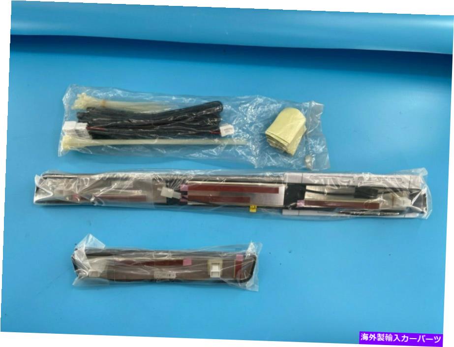 内装パーツ 2009-2014日本パラメオムヤアシール照明付き付きキドクトメート商品！＃NN33-オリジナルのタイトルを表示 2009-2014 日産ムラノOEMドアシル照明付きキックプレートセット新品 ！ ＃NN33- show original title【並行輸入品】