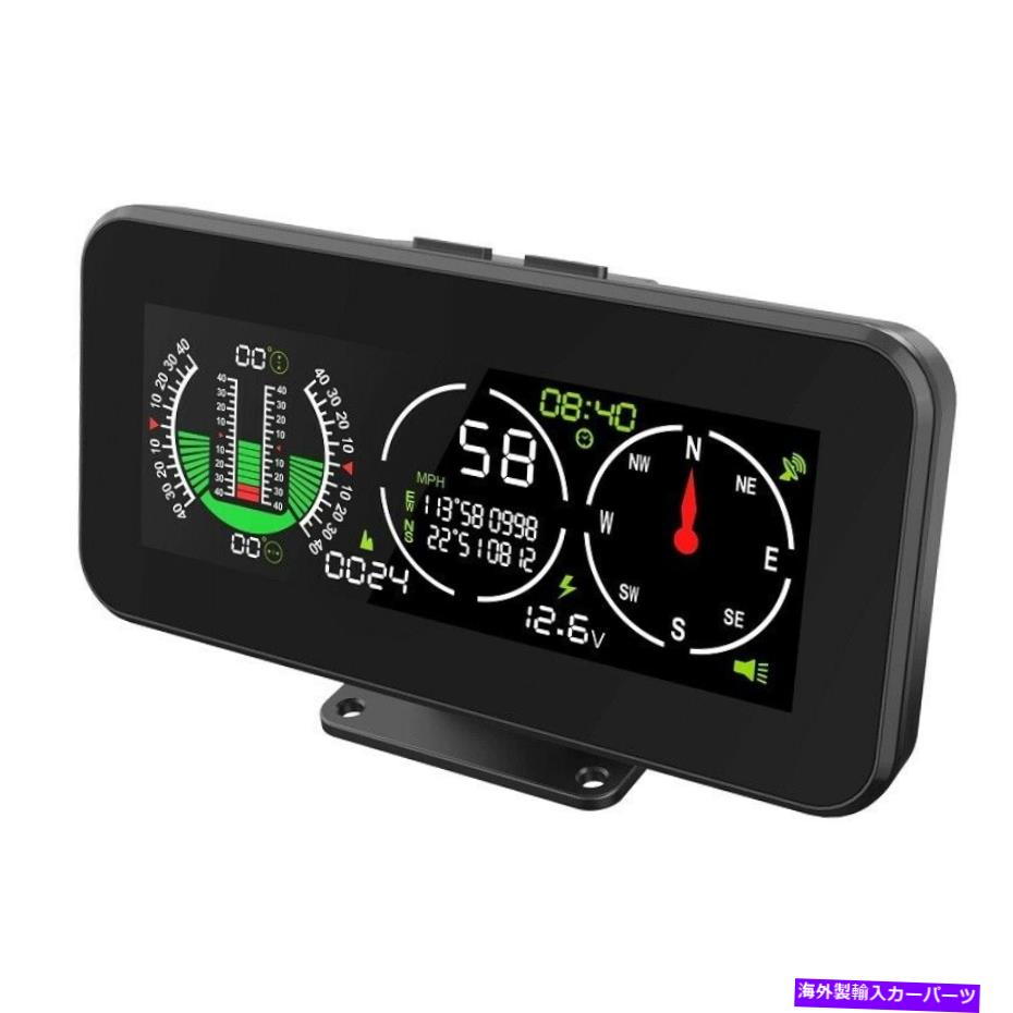 内装パーツ 4&times;4トヨタ先住民のための傾斜計グラデーションゲージGPSコンパススピードメーター Inclinometer Gradient Gauge GPS Compass Speedometer for 4x4 Toyota Landcruiser【並行輸入品】｜Us Custom Parts Shop USDM