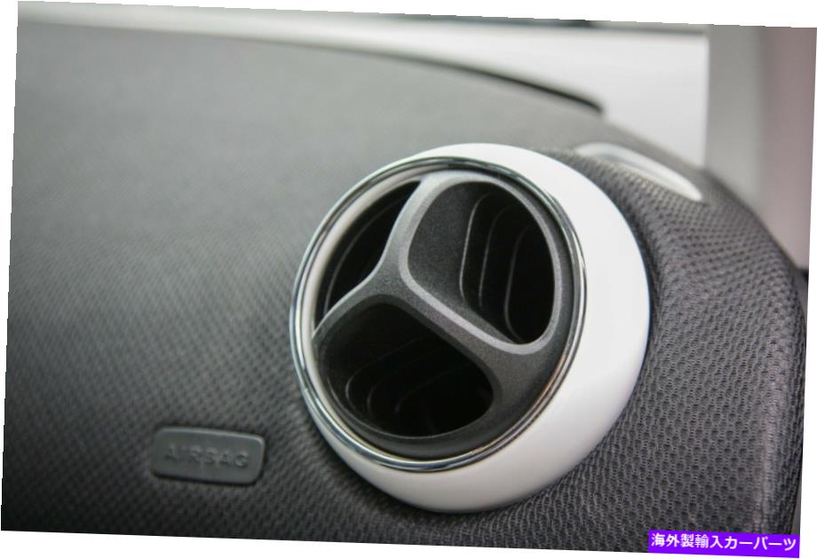 内装パーツ ベントスマートフォートワーW453用トコローリング - オリジナルのタイトルを表示する The Vents Smart Fortwo W453 用クロームリング- show original title【並行輸入品】｜Us Custom Parts Shop USDM