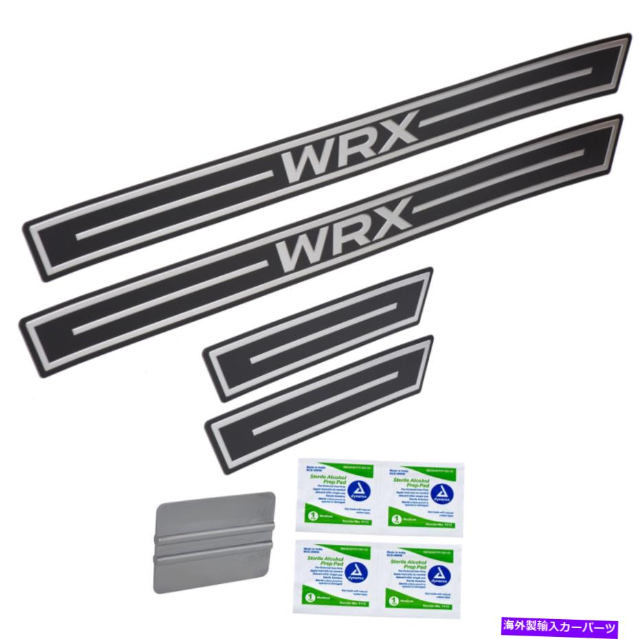 内装パーツ OEM 2015-2018スポルWRX STIデイジシェート4カットフットリングリア商品E101SVA001-オリジナルのタイトルを表示 OEM 2015-2018 スバル WRX STI サイドシルプレート 4 枚セット フロントリア新品 E101SVA001- show original title【並行輸入品】