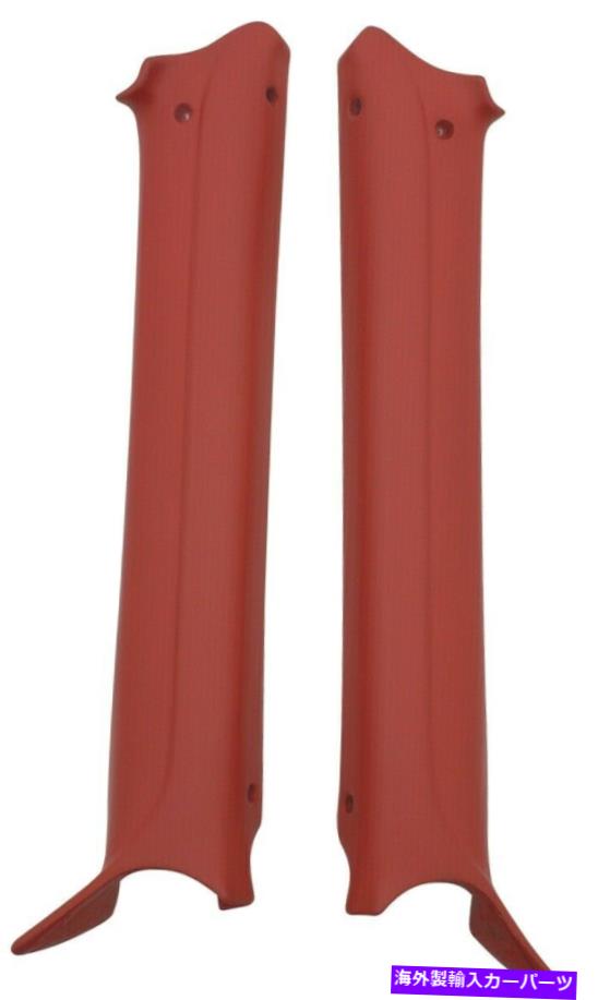 内装パーツ Restopartsザッキーブラーストゥールジョルバンダット1968-1969 Gto jan 442シェルクープ - オリジナルのタイトルを表示する RestoParts レッドピラーポストモールディングセット 1968-1969 GTOレマン 442 シェベルクーペ- show original title【並行輸入品】